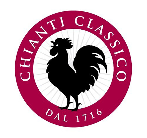 Chianti Classicos legendariske logo med den sorte hane.
