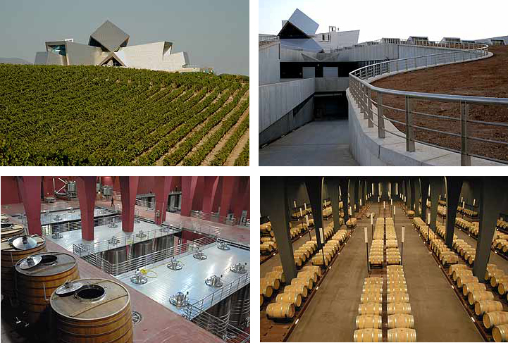 Bodegas Irius, et af Somontanos arkitektonisk imponerende vinhuse.
