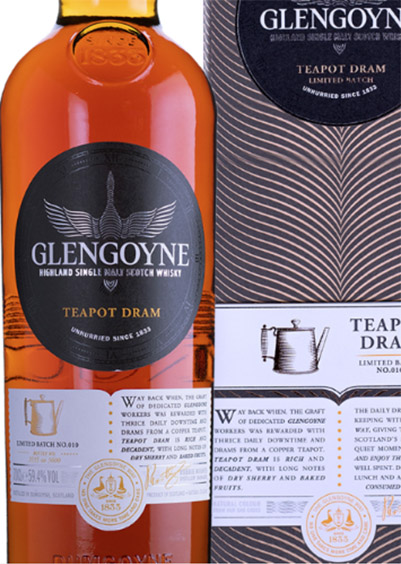 "Teapot Dram" fra Glengoyne.